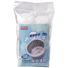 HIKARI 日光生活 廚房水槽束口濾網, 1個, 200個裝