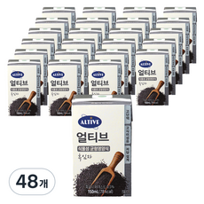 얼티브 균형영양식 흑임자, 150ml, 48개