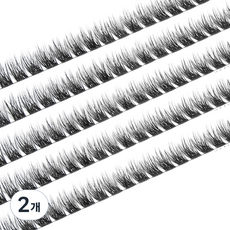 LaMon 日常重點假睫毛 5排 10mm, 2個, 002