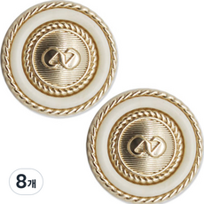 Button King 東大門鈕扣王 Dona 鈕扣 18mm, 象牙白 G, 8個
