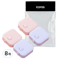 迷你雙面捲尺 隨機出貨, 8個, 1.5m