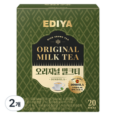 EDIYA COFFEE 原味奶茶, 18g, 20入, 2個