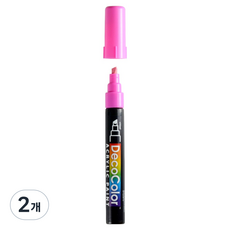 우찌다 데코 컬러 아크릴 마카 315 9 핑크, 2개, 1색