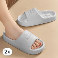 Ants 馬卡龍防滑室內拖鞋, 2個, 灰色