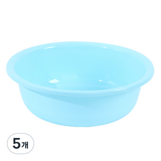 반디돌 휴대용 양동이 BW-238, 블루, 5개