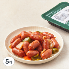 집반찬연구소 케찹 소세지 야채볶음, 150g, 5개