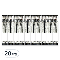 ZEBRA 斑馬牌 中性筆JK替換芯 0.4mm, 黑色, 20個