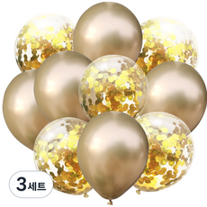 정월나나 생일파티 결혼식 돌잔치 기념일 이벤트 풍선 2종 x 5p 세트, 스타일 02, 3세트