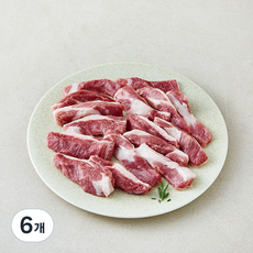 몬트락 제주 등심덧살 구이용 (냉장), 6개, 300g