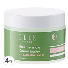 ELLE PARIS 오떼르말 그린베일리 클렌징밤, 100ml, 4개
