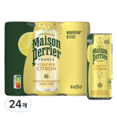 메종페리에 레몬 탄산음료, 24개, 330ml