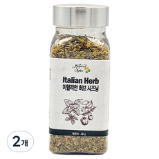 내츄럴스파이스 이탈리안 허브 시즈닝, 38g, 2개