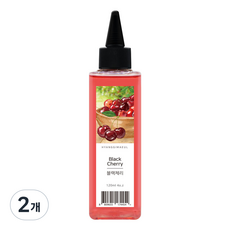 향기마을 디퓨저 리필오일, 블랙체리, 120ml, 2개