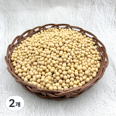 뜰안애 국산 백태 메주콩, 800g, 2개
