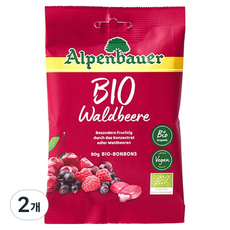 Alpenbauer 有機野莓糖果, 90g, 2個