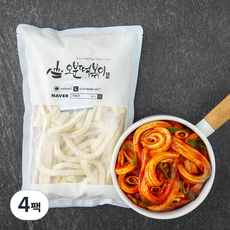 오분떡볶이 츄러스 떡볶이 오리지널, 350g, 4팩
