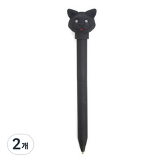 韓國 KIKKERLAND LED音樂筆 貓咪 1.0mm 4421C, 混色, 2個