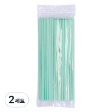 MaDaKkuMi 魔法魔術派對長條氣球 100p組, 粉彩淺薄荷綠, 2套