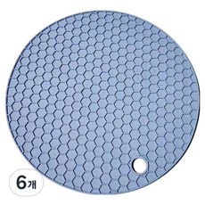 Pick Deal 多用途高級砂鍋墊 14cm, 6個, 藍色