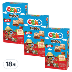 ozmo Hoppo夾心餅乾 巧克力口味, 18盒, 單品