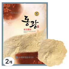 동광한방몰 페루산 블랙마카분말, 2개, 500g