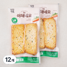 삼진어묵 야채네모, 12개, 240g