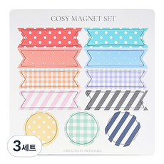 Walgadaks Cozy 磁鐵組, 混合顏色, 3套