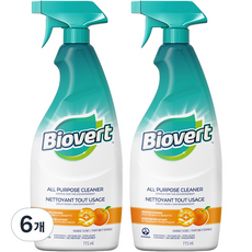 Biovert Eco Logo 優質多功能清潔劑, 6個, 715ml