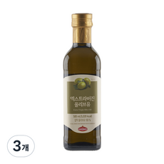 올가홀푸드 엑스트라버진 올리브유 구스타보, 3개, 500ml