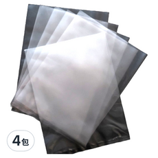 PE塑膠袋 2.2kg, 35 x 46cm 厚度0.08mm, 1包, 4包