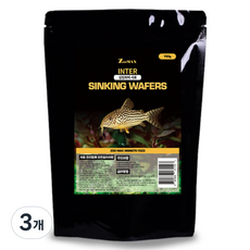 쥬맥스 인터 싱킹와퍼 사료, 150g, 3개