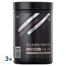 칼로바이 단백질쉐이크 퍼포우먼스 락토프리 초코블라썸, 504g, 3개