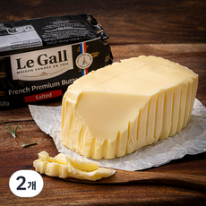 르갈 브르타뉴 가염 버터, 250g, 2개