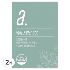 뉴트리모어 액티브 엽산 800, 60정, 2개