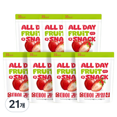 All Day 水果脆片, 21個, 10g
