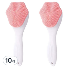 Minaru 黑頭深層清潔矽膠刷, 10個, 粉紅色