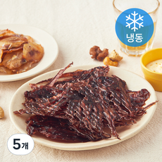 주안상점 조미 오징어포 다리 (냉동), 5개, 100g