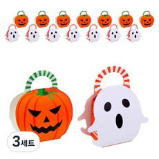 인디케이 통통 펌프킨 상자 8p+ 통통 고스트 상자8p, 혼합 색상, 3세트