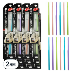 타나베 일본 장인칫솔 플랫 LT-01, 12개입, 2세트