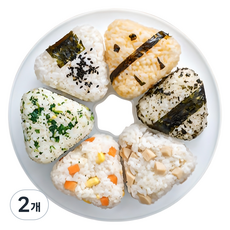 유니복스 삼각김밥 만들기 틀 6구, 2개