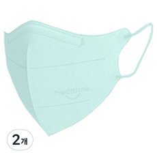 힐타임 코코핏 컬러마스크 소형 L KF94, 25개입, 2개, 후레쉬민트
