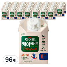 하이뮨 케어메이트 균형당뇨식, 200ml, 96개