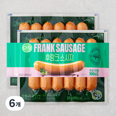 다향 후랑크 소시지, 300g, 6개