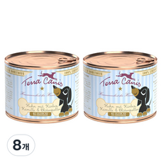 테라카니스 어덜트 강아지 습식사료 퍼피 치킨과 호박, 닭, 200g, 8개