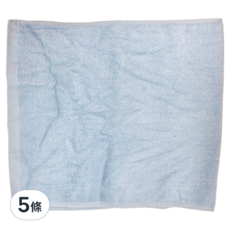 LIFE 來福牌 HS0548毛巾 36*76CM 150G 100%棉 台灣製, 藍色, 5條