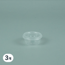 천운패키지 일체형 소스컵 22ml, 50개입, 3개