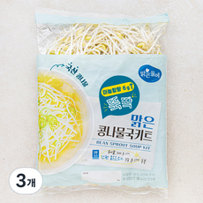 맑은물에 뚝딱 맑은 콩나물국 키트, 338g, 3개