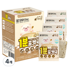 首爾大學Wooahan 嬰幼兒用 1分鐘口袋湯 明太魚雞蛋湯 4入, 4個, 24g