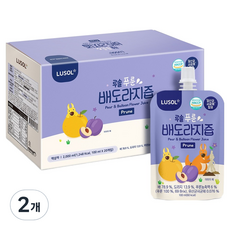 LUSOL 西梅梨桔梗汁 20包, 2個, 2L