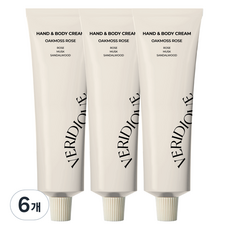 베리디크 핸드 앤 바디크림 오크모스 로즈, 6개, 50ml